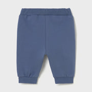Mayoral baby boy's dark blue track bottoms.