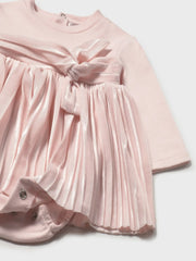 Closer view of the Mayoral dress.