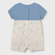 Rear view of the Mayoral elephant romper & hat.