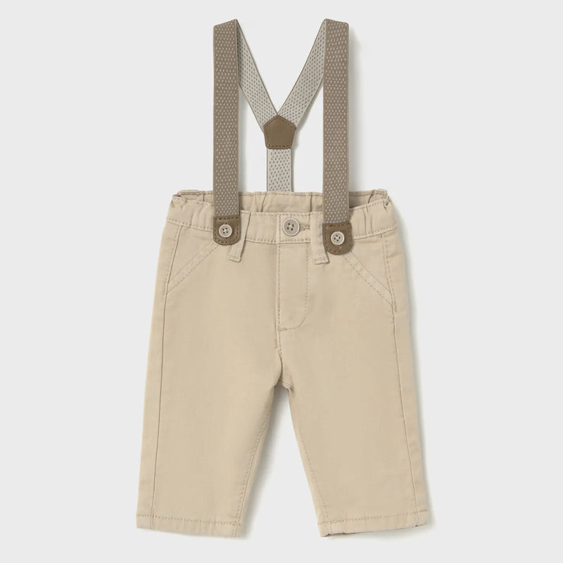 Mayoral baby boy's trousers & braces - 02504.