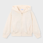 Mayoral girl's embroidered hoodie - 03457.