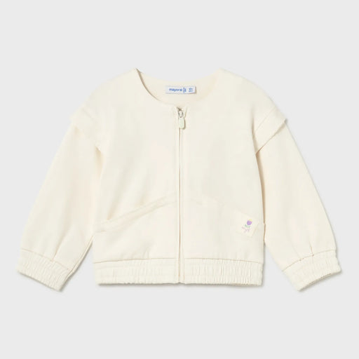 Mayoral baby girl's embroidered jacket - 01491.