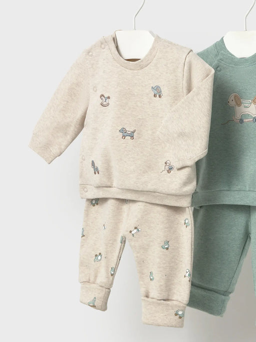 Mayoral baby boy's embroidered tracksuit - 02664.