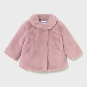 Mayoral baby girl's faux fur coat - 02434.