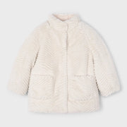 Mayoral girl's faux fur coat - 04441.