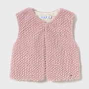 Mayoral baby girl's faux fur gilet - 02359.