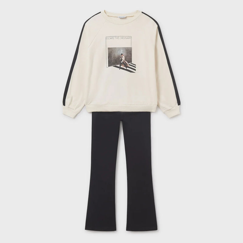 Mayoral girl's flared leggings set - 07760.