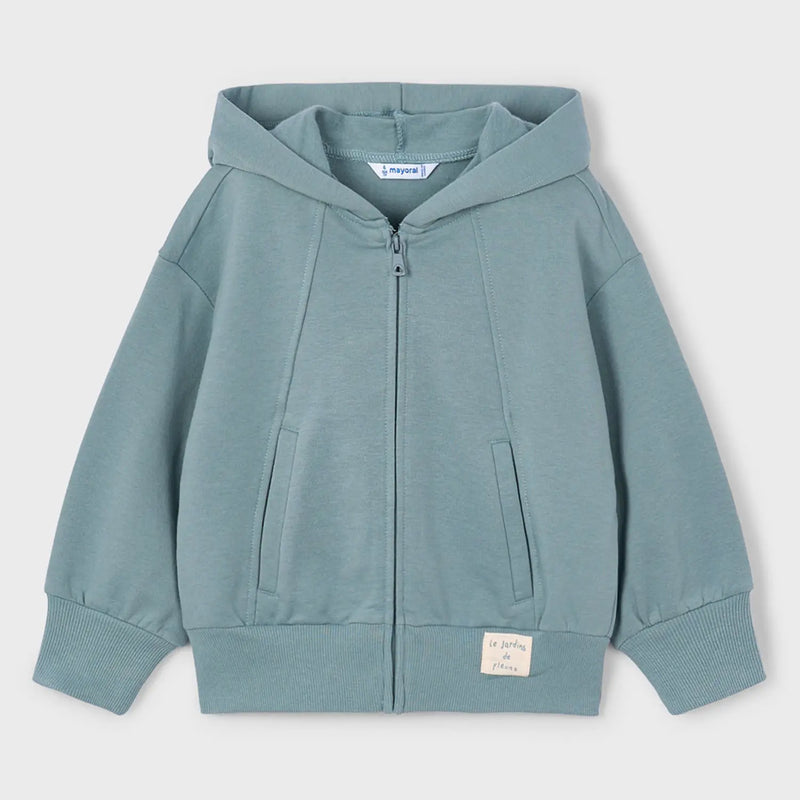 Mayoral girl's sage hoodie - 04449.