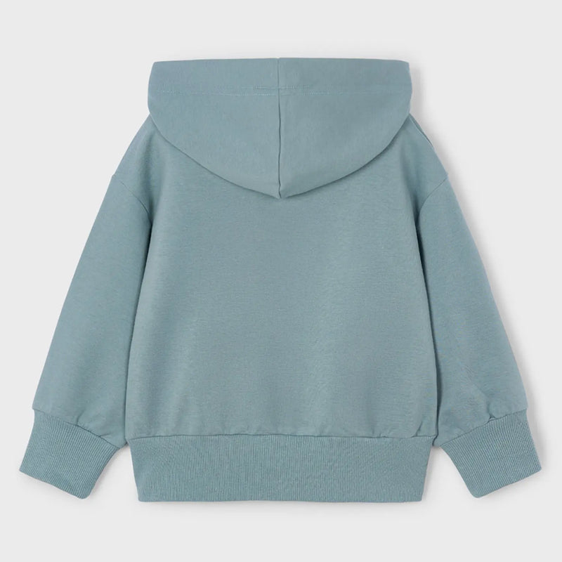 Rear view of the Mayoral hoodie.