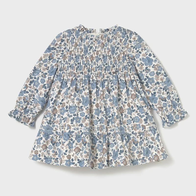 Mayoral baby girl's smocked dress - 02909.