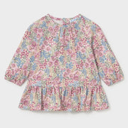 Mayoral baby girl's floral print dress - 02940.
