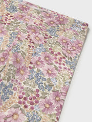Closer look at the Mayoral floral print leggings.
