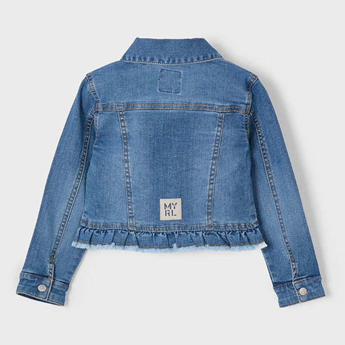 Mayoral Frayed Denim Jacket