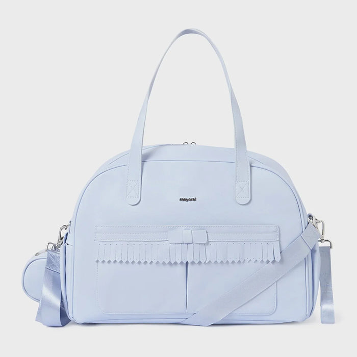 Mayoral blue fringed maternity bag - 19032.