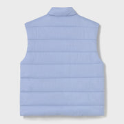 Back of the Mayoral blue gilet.