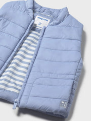 Closer look at the Mayoral gilet.