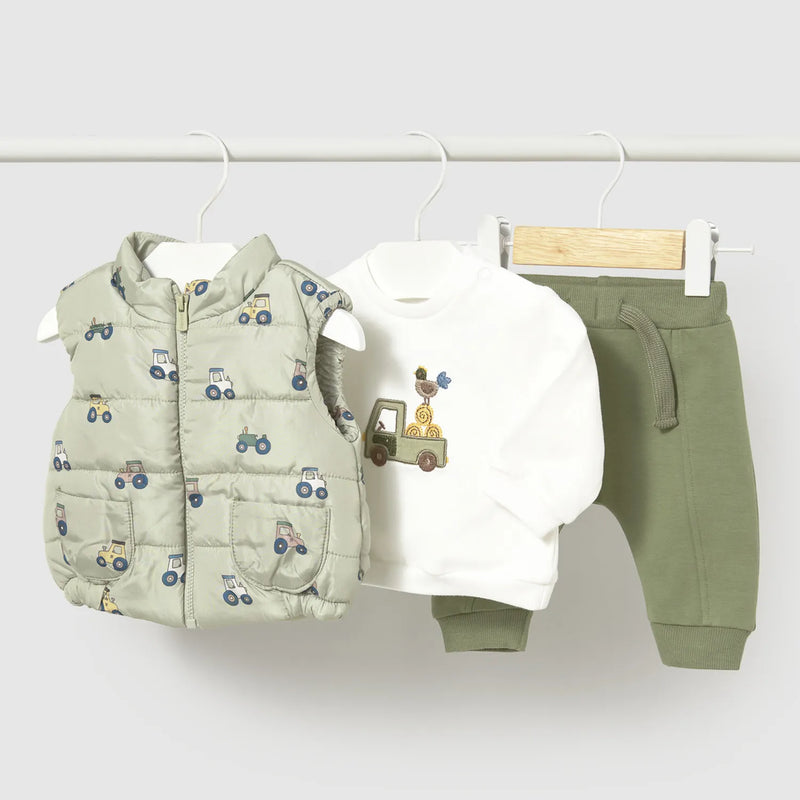 Mayoral baby boy's gilet set - 02683.
