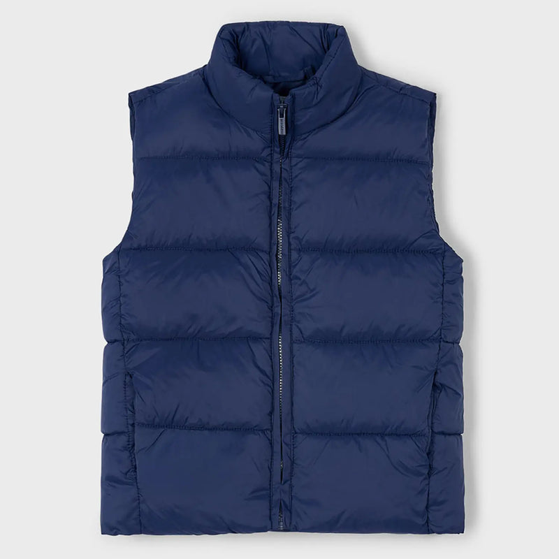 Mayoral boy's navy gilet.