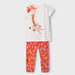 Mayoral girl's giraffe leggings set - 03713.