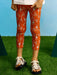 Closer look at the Mayoral giraffe print leggings.