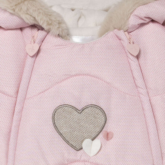 Close up of the Mayoral Girl's Snowsuit - 02677