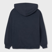 Rear view of the Mayoral graffiti hoodie.