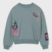 Mayoral girl's grafitti sweatshirt - 07426.