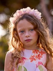 girl wearing the Mayoral headband.