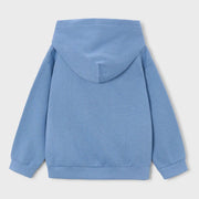 Back of the Mayoral blue hoodie.