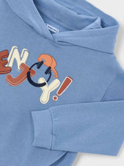 Closer look at the Mayoral hoodie.