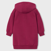 Rear view of the Mayoral hoodie dress.