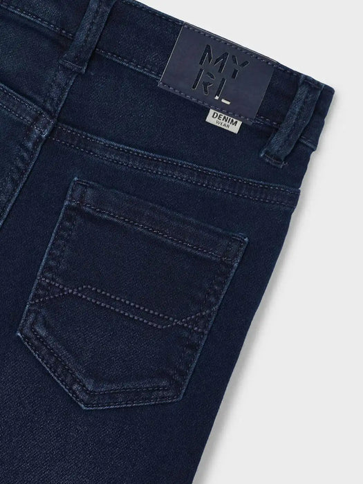 Closer look at the Mayoral jeans.