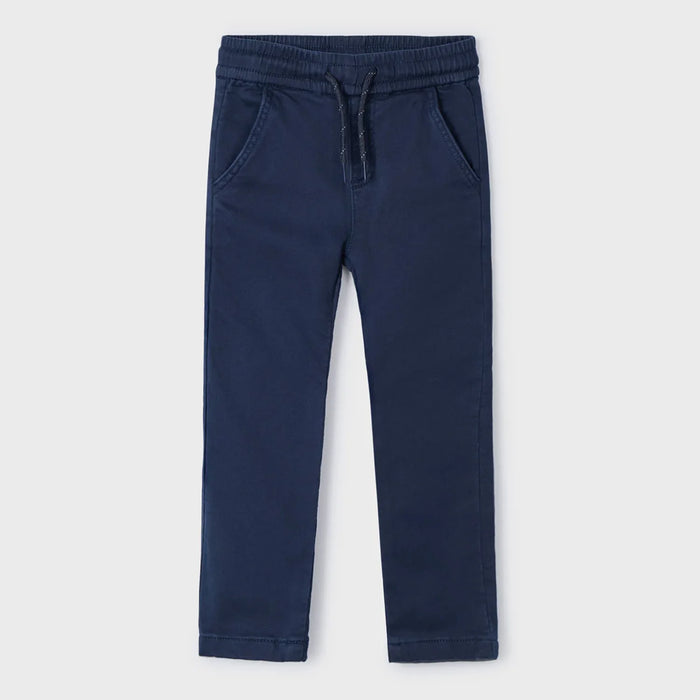 Mayoral boy's navy jogger pants - 04533.