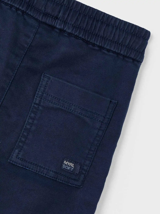 Closer look at the Mayoral jogger pants.