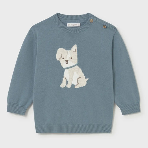 Mayoral baby boy's puppy jumper - 01308.