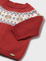 Closer look at the Mayoral jumper.