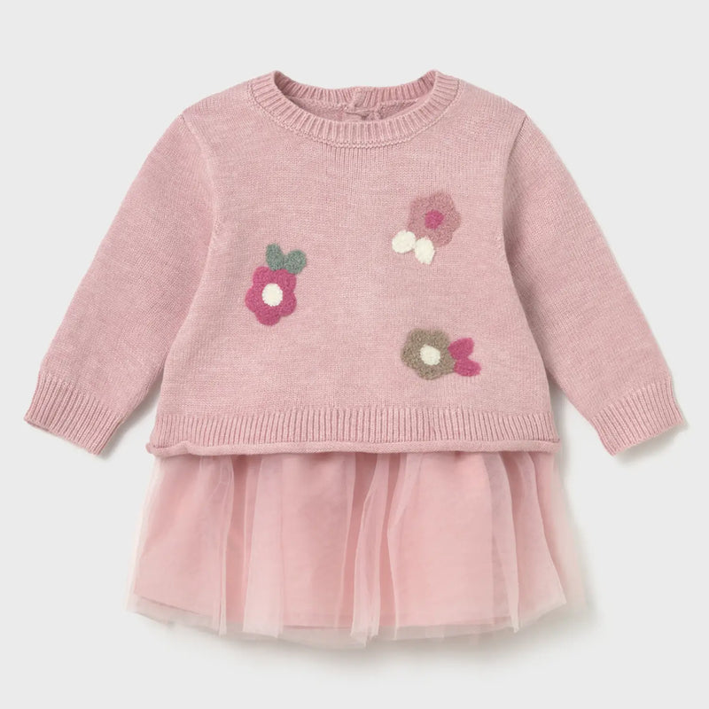 Mayoral baby girl's jumper & dress set - 02820.