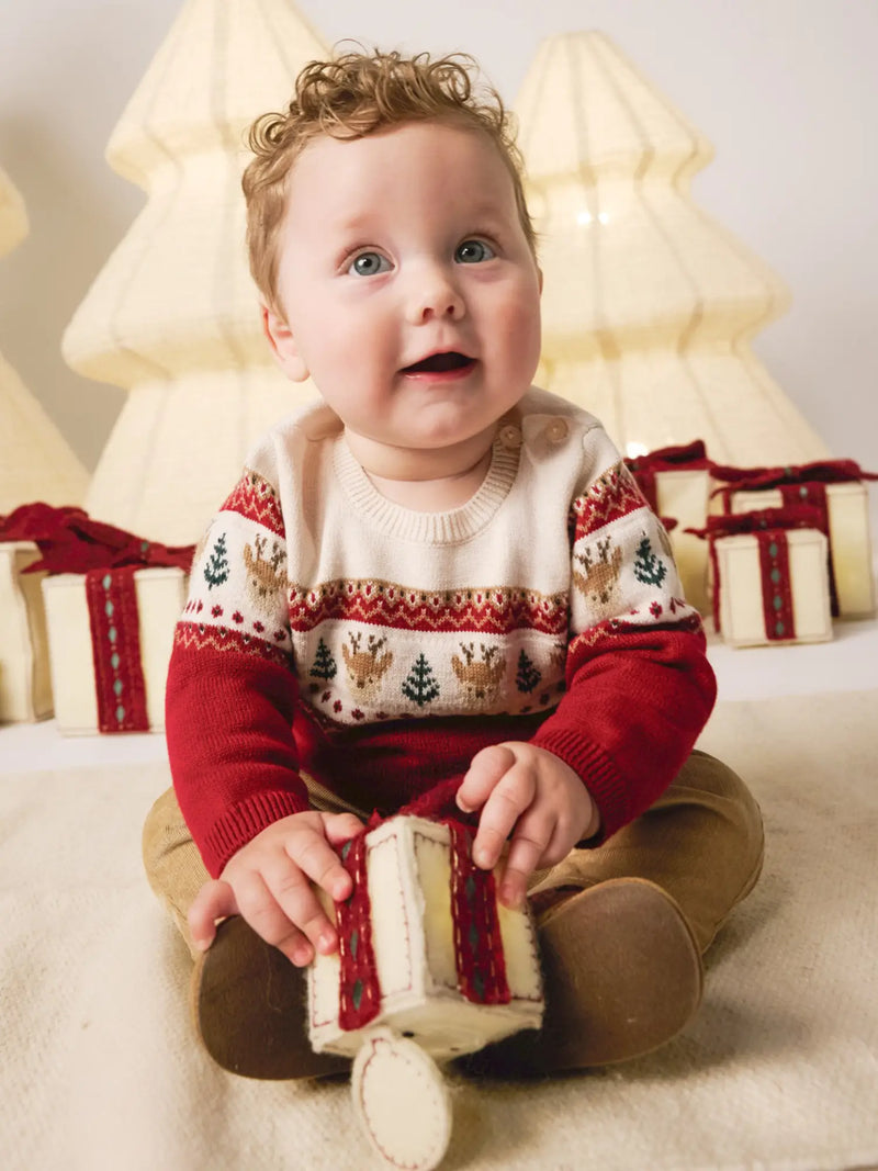 Mayoral Jumper & Trousers - Red