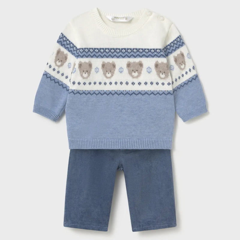 Mayoral baby boy's jumper & trousers - 02532.