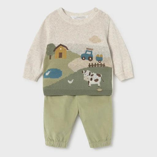 Mayoral baby boy's jumper & trousers - 02533.