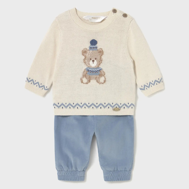 Mayoral baby boy's jumper set - 02580.