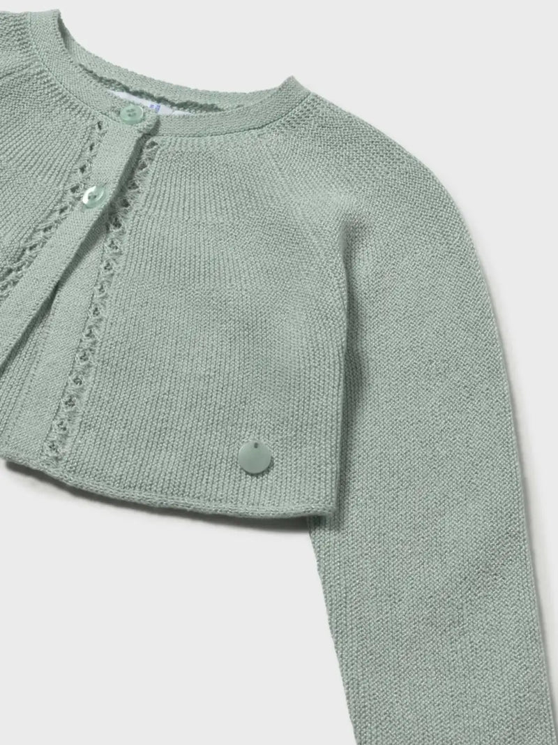 Mayoral Knitted Cardigan - Green