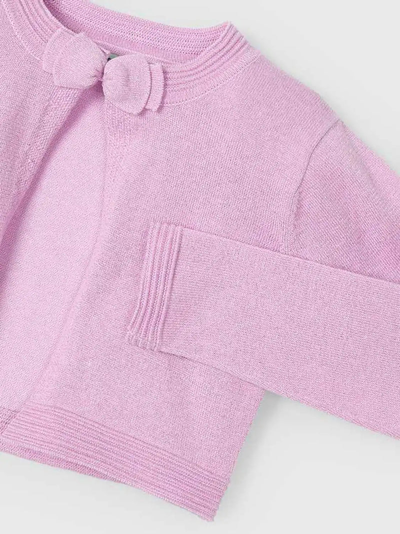 Mayoral Knitted Cardigan - Orchid