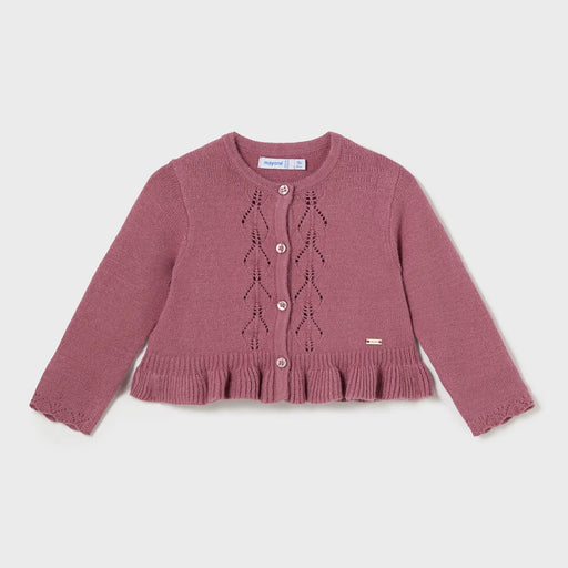 Mayoral pink knitted cardigan - 02326.