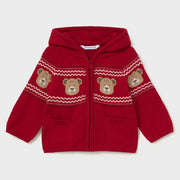 Mayoral baby boy's knitted cardigan - 02380.