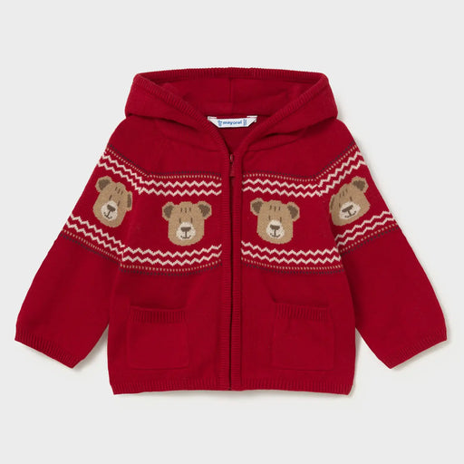 Mayoral baby boy's knitted cardigan - 02380.