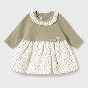 Mayoral baby girl's knitted dress - 02805.