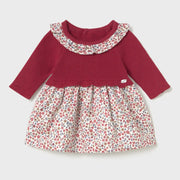 Mayoral red knitted dress - 02805.