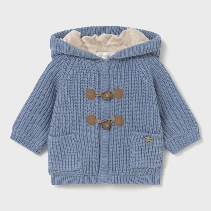 Mayoral baby boy's rib knit jacket - 02330.