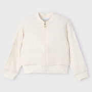 Mayoral cream knitted jacket - 03409.
